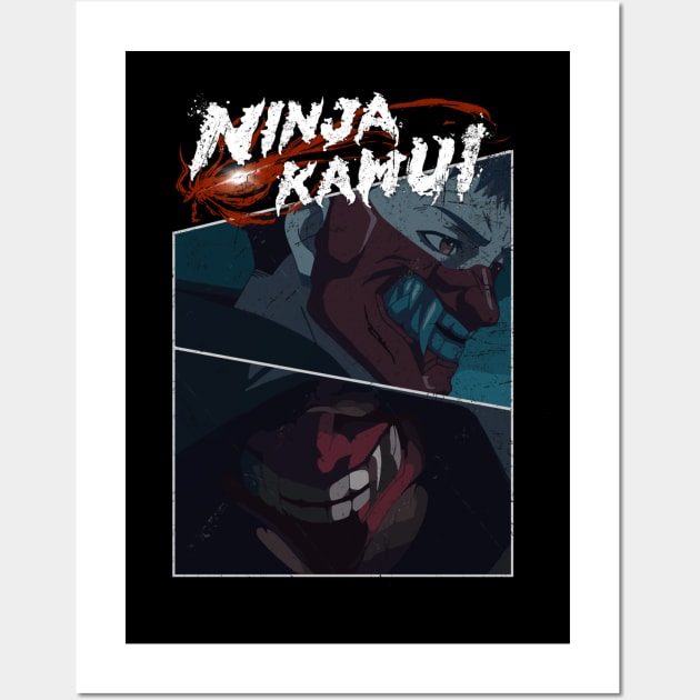 Joe-Higan-Ninja-Kamui Wall Art by whosfabrice